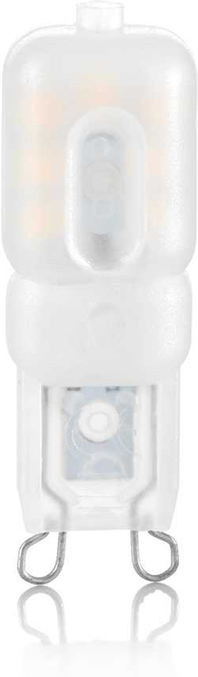 LED-pære Ideal Lux G9 2,5W 200 lm 3000 K hvid Ø17Ã50 mm energibesparende plast