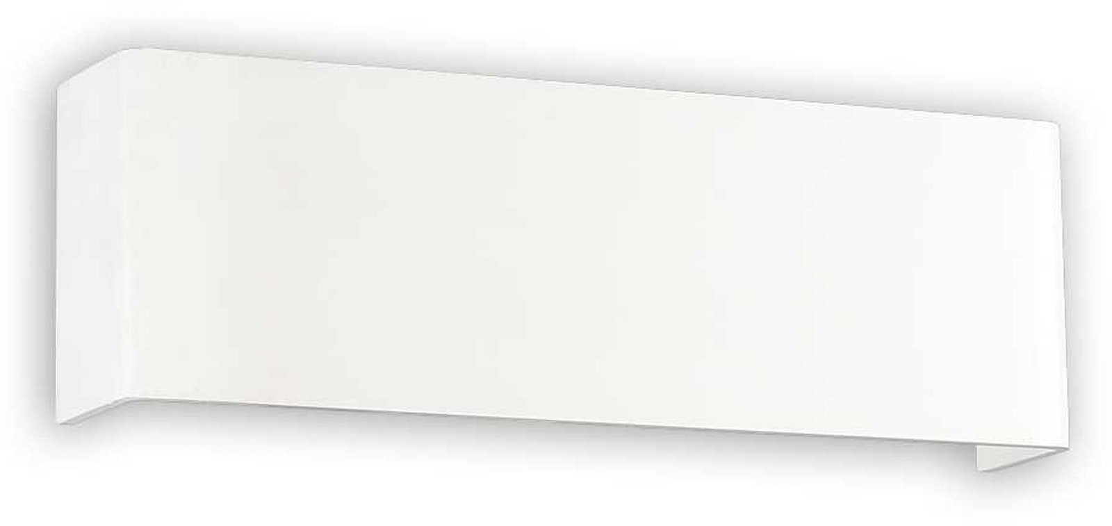 Væglampe Ideal Lux Bright LED 12W 800 lm hvid metal 30Ã10Ã5,5 cm