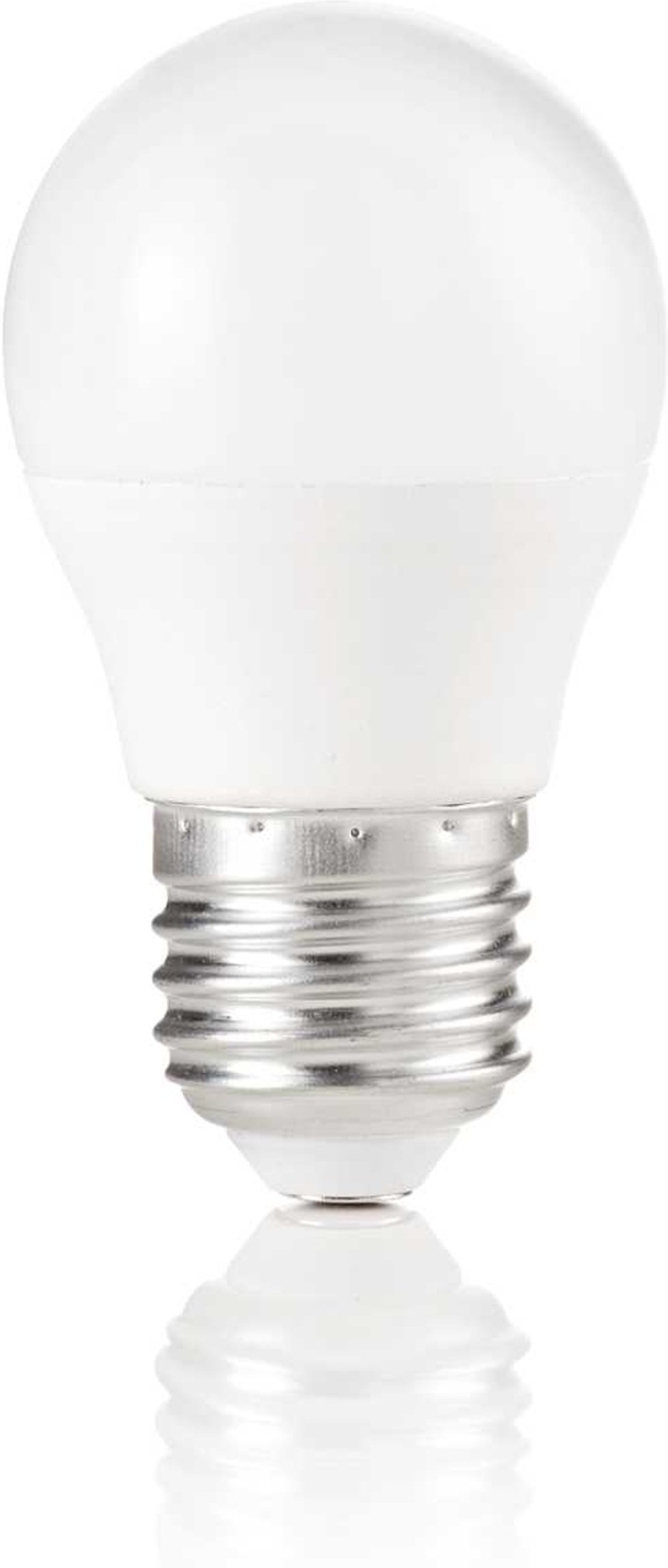 Lyspære Ideal Lux E27-serie 6W LED-pære 600 lm 3000K hvid Ø45Ã80 mm