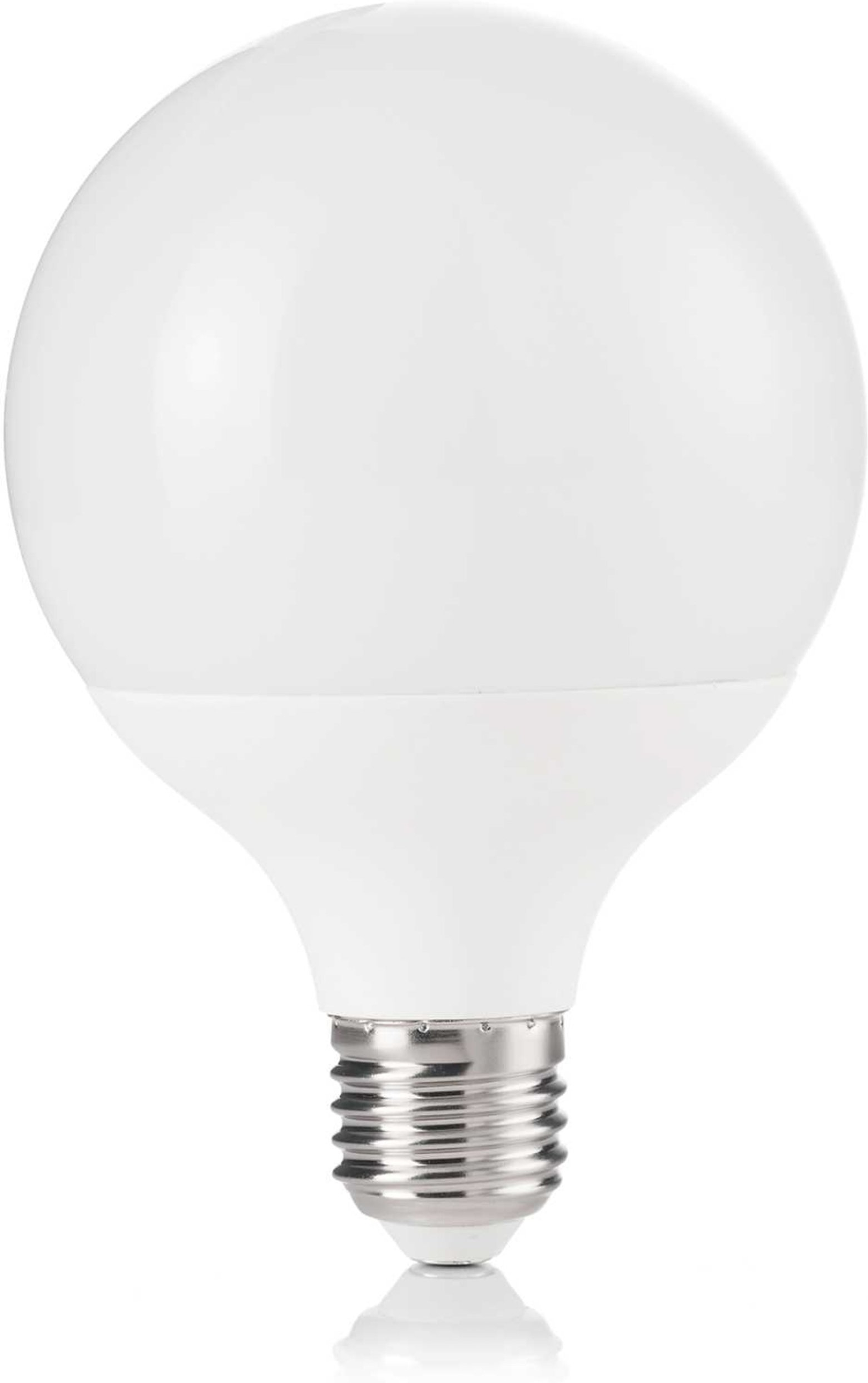Ideal Lux E27 Lyspære 15W 1820 lm 3000K Ø9,5 x H14,5 cm Hvid
