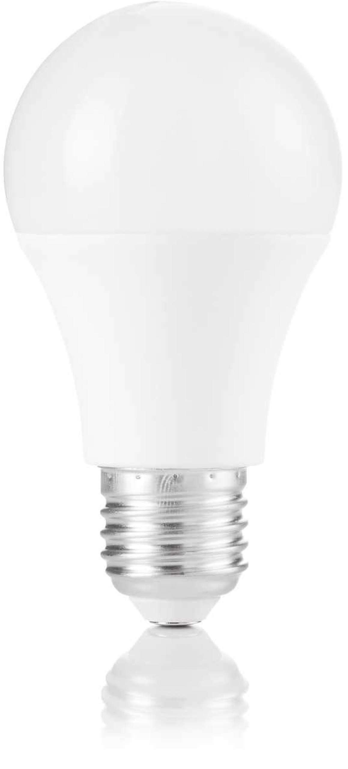 Lyspære E27 Ideal Lux 10W 1000 lm 4000K Ø6 x 10,5 cm Hvid