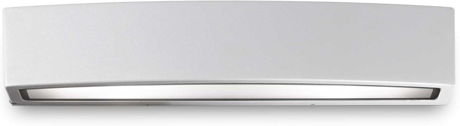 Udendørs væglampe Ideal Lux Andromeda grå aluminium IP54 45 cm 2ÃE27