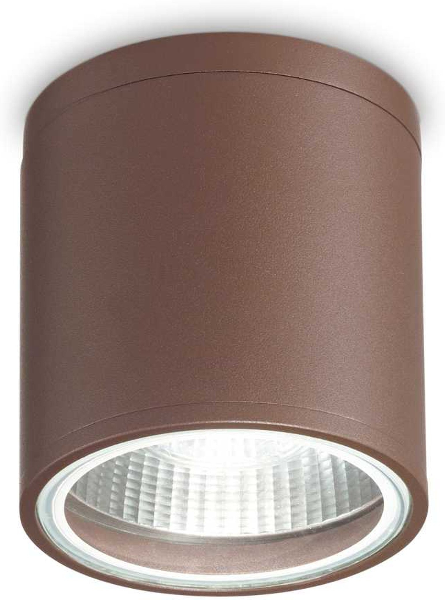 Udendørs loftslampe Ideal Lux Gun kaffe aluminium Ø11 x H11,5 cm IP44 GU10