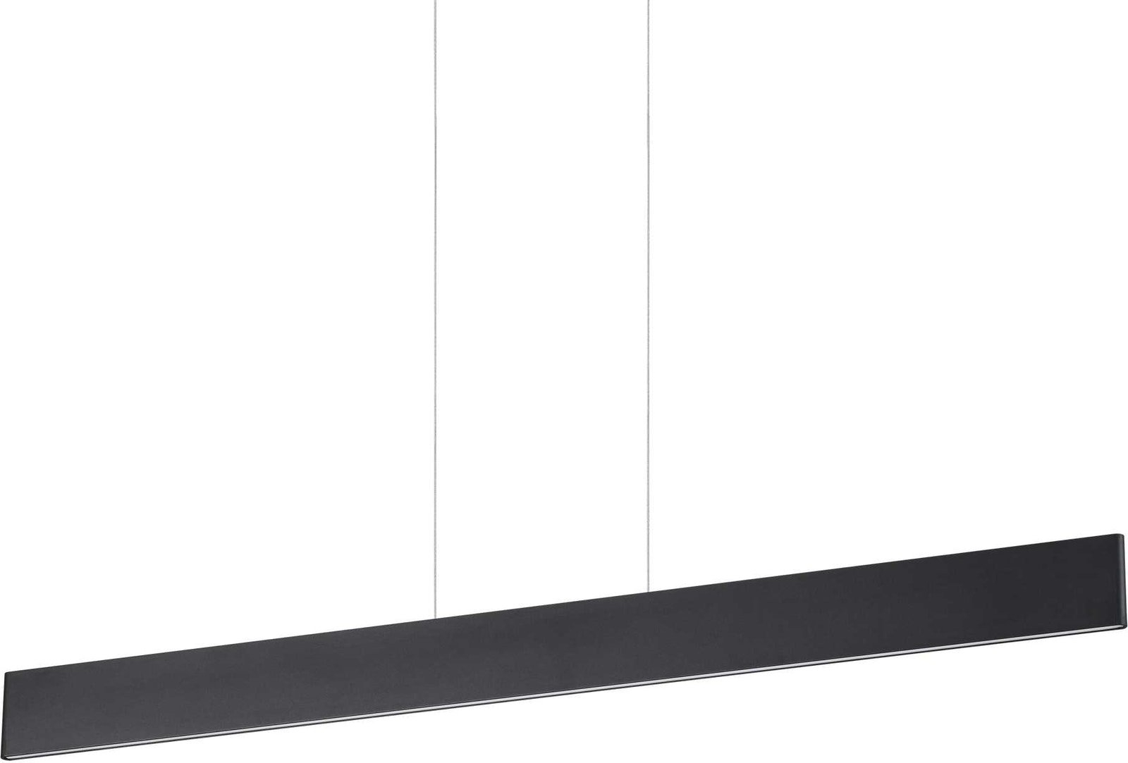 Ideal Lux Desk pendellampe i sort metal - justerbar højde 200-1200 mm, integreret LED 2100 lm