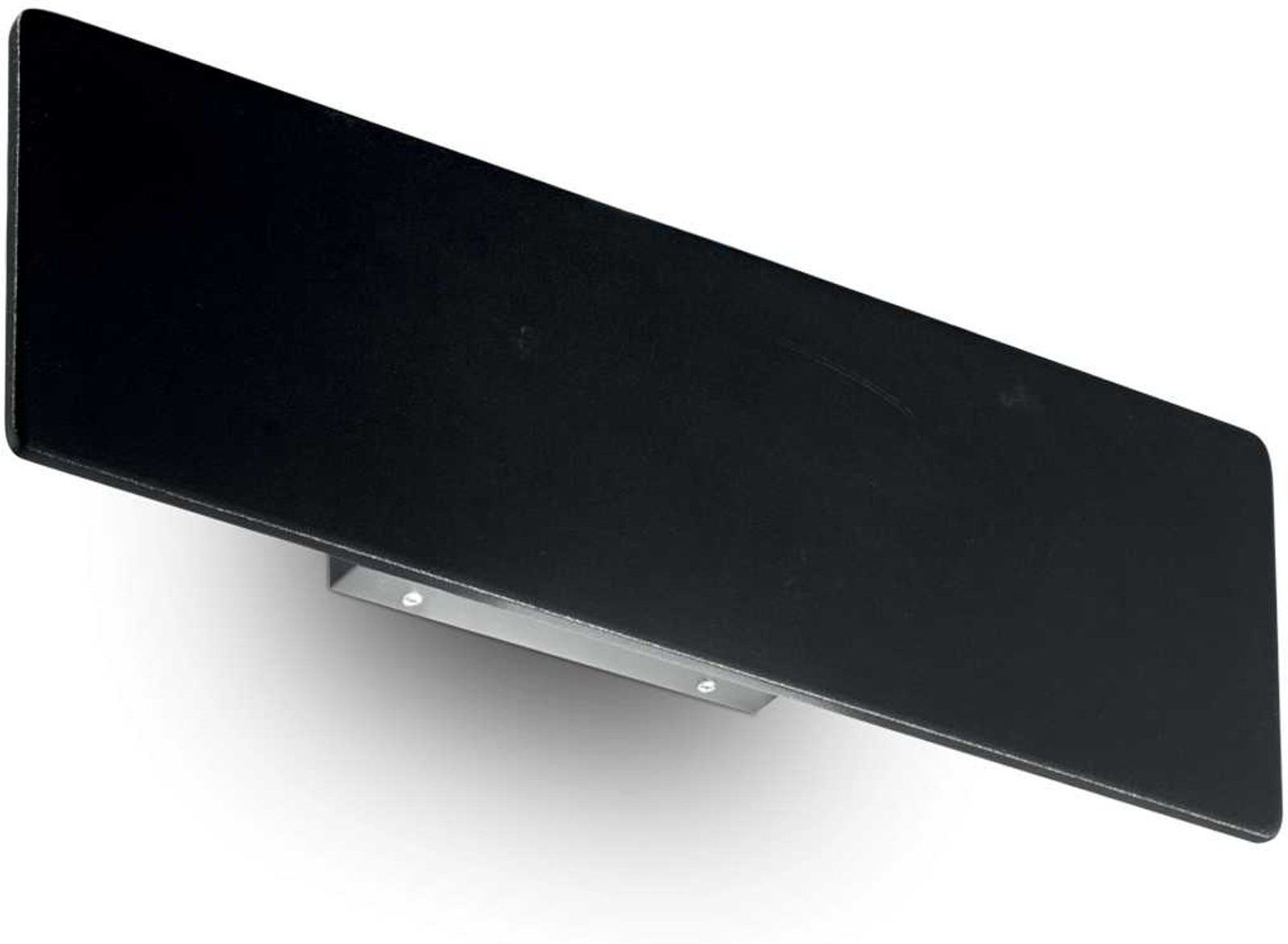 Væglampe Ideal Lux Zig Zag i sort metal med integreret LED 1150 lm 3000K 12W