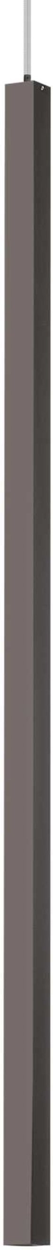 Pendel loftlampe Ideal Lux Ultrathin sort metal justerbar H115-315 cm integreret LED 1000 lm 3000 K