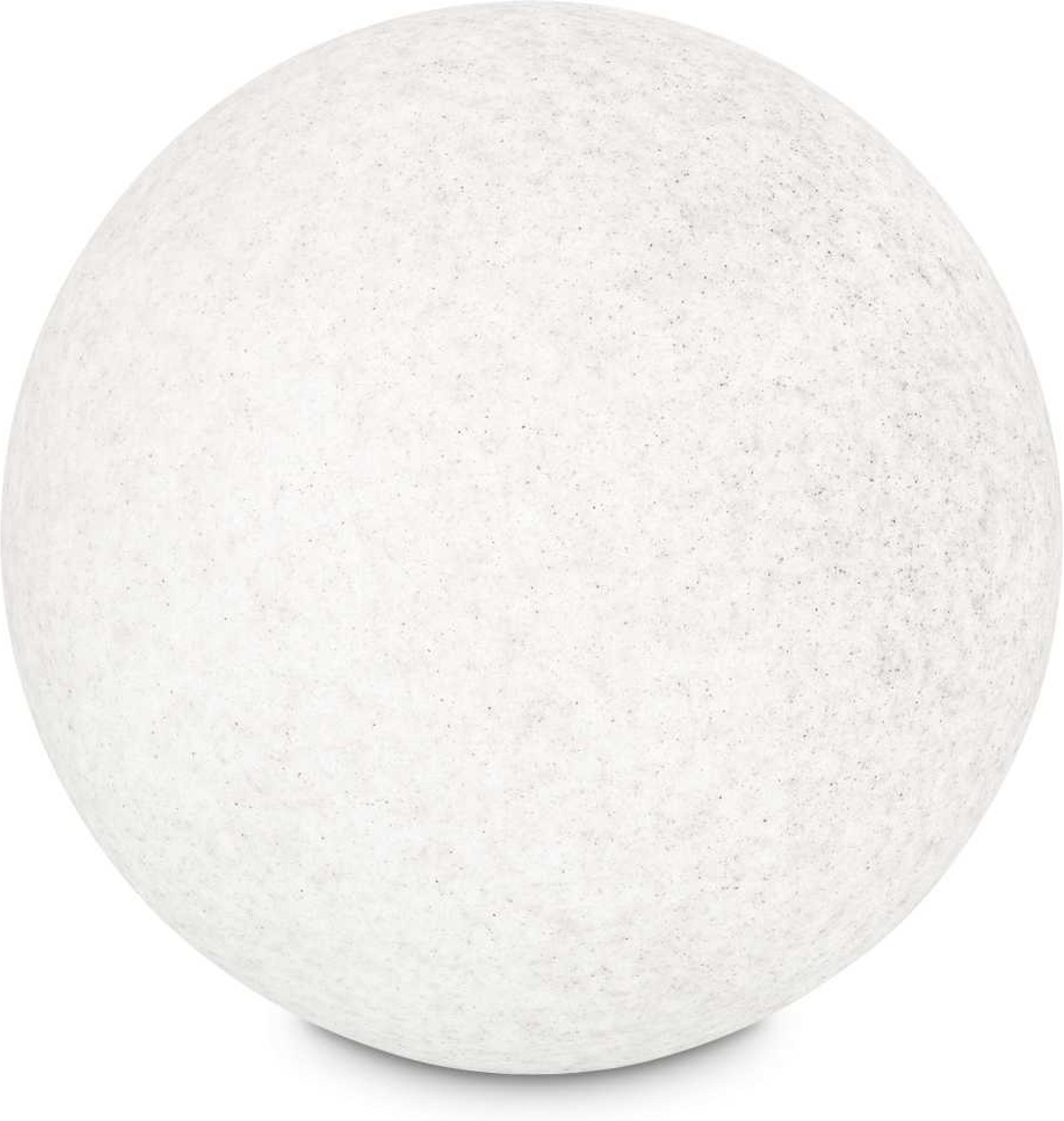 Udendørs Gulvlampe Ideal Lux Doris Plast med Graniteffekt Ø48 x H48,5 cm IP44 E27 Hvid/Sort