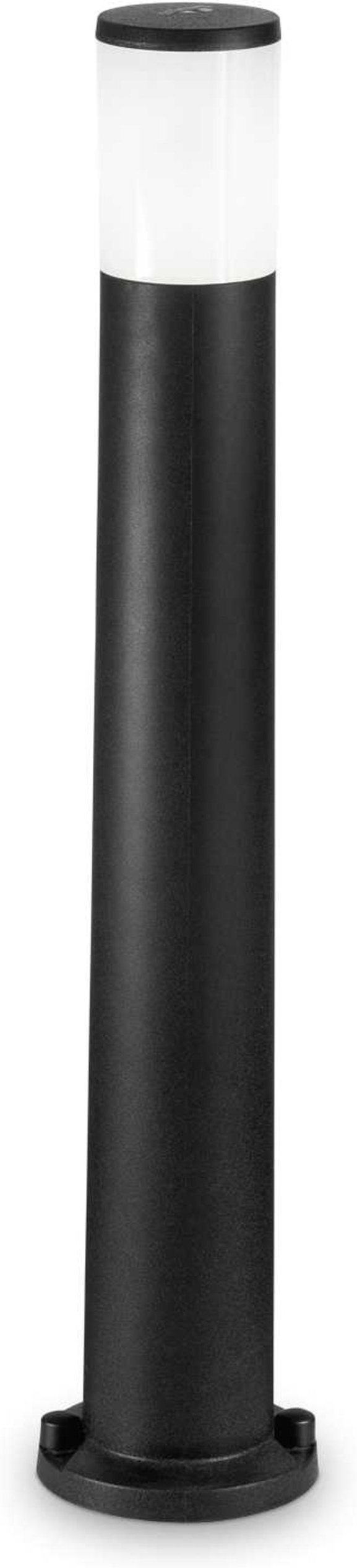 Udendørs gulvlampe Ideal Lux Atena sort Ø15,5Ã80 cm IP55 E27 inkl. 8W 1000 lm 4000K