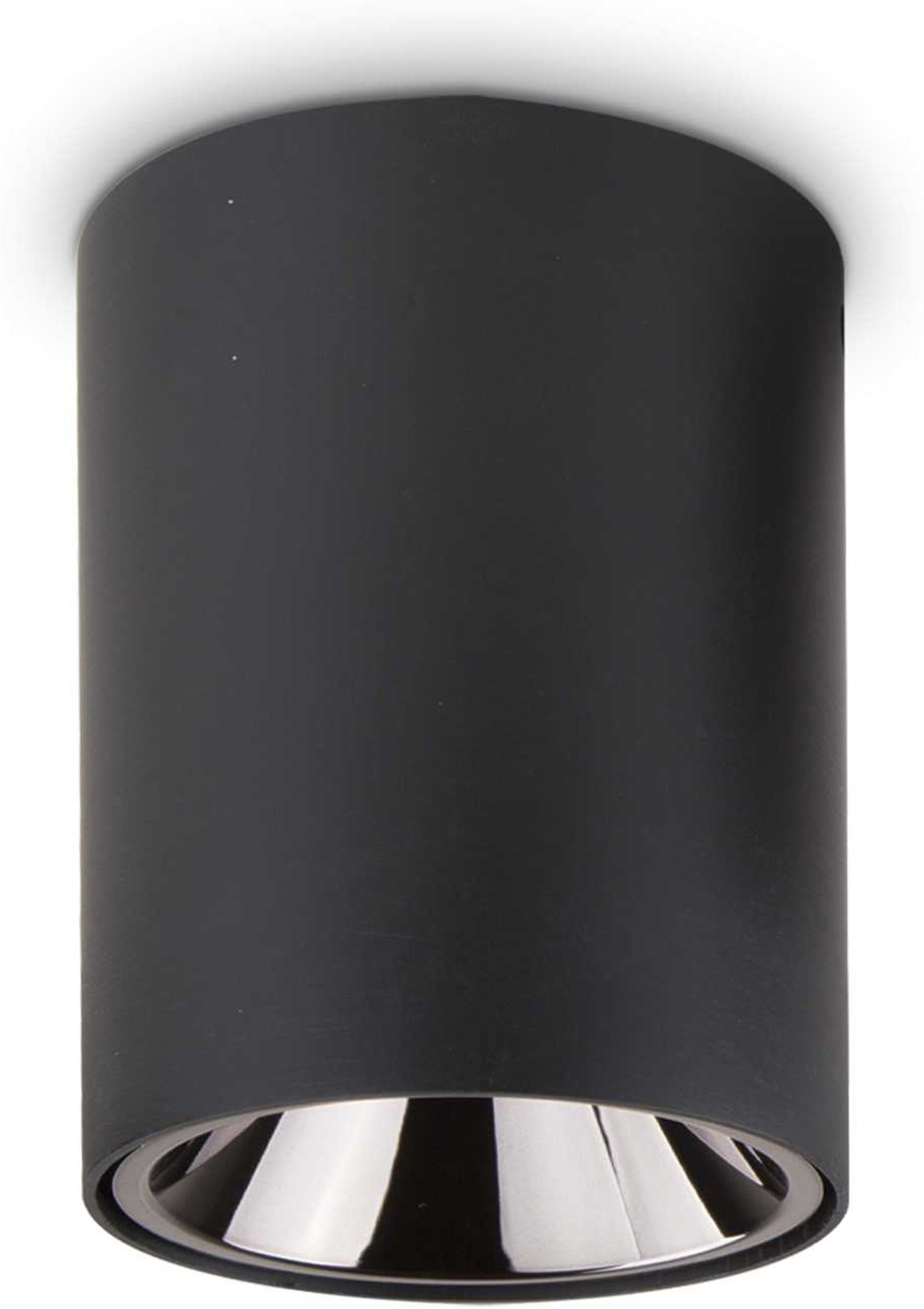 Ideal Lux Nitro loftslampe sort Ø9 x H12,5 cm integreret LED 1350 lm 3000K 15W IP20 aluminium