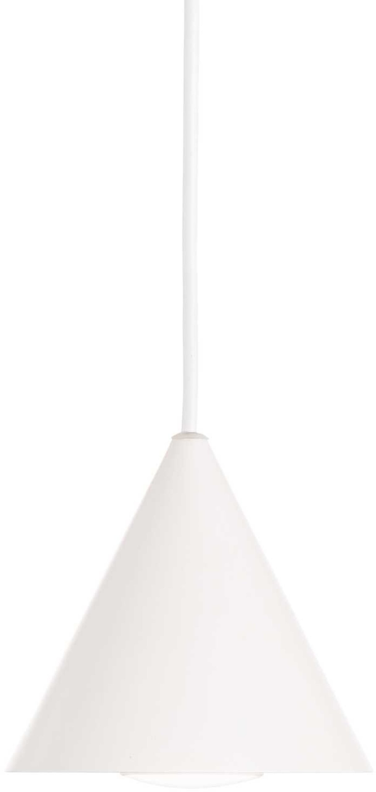 Pendellampe Ideal Lux A-line Ø130 mm hvid metal justérbar inkl. GU10-pære 5W 480 lm 3000K