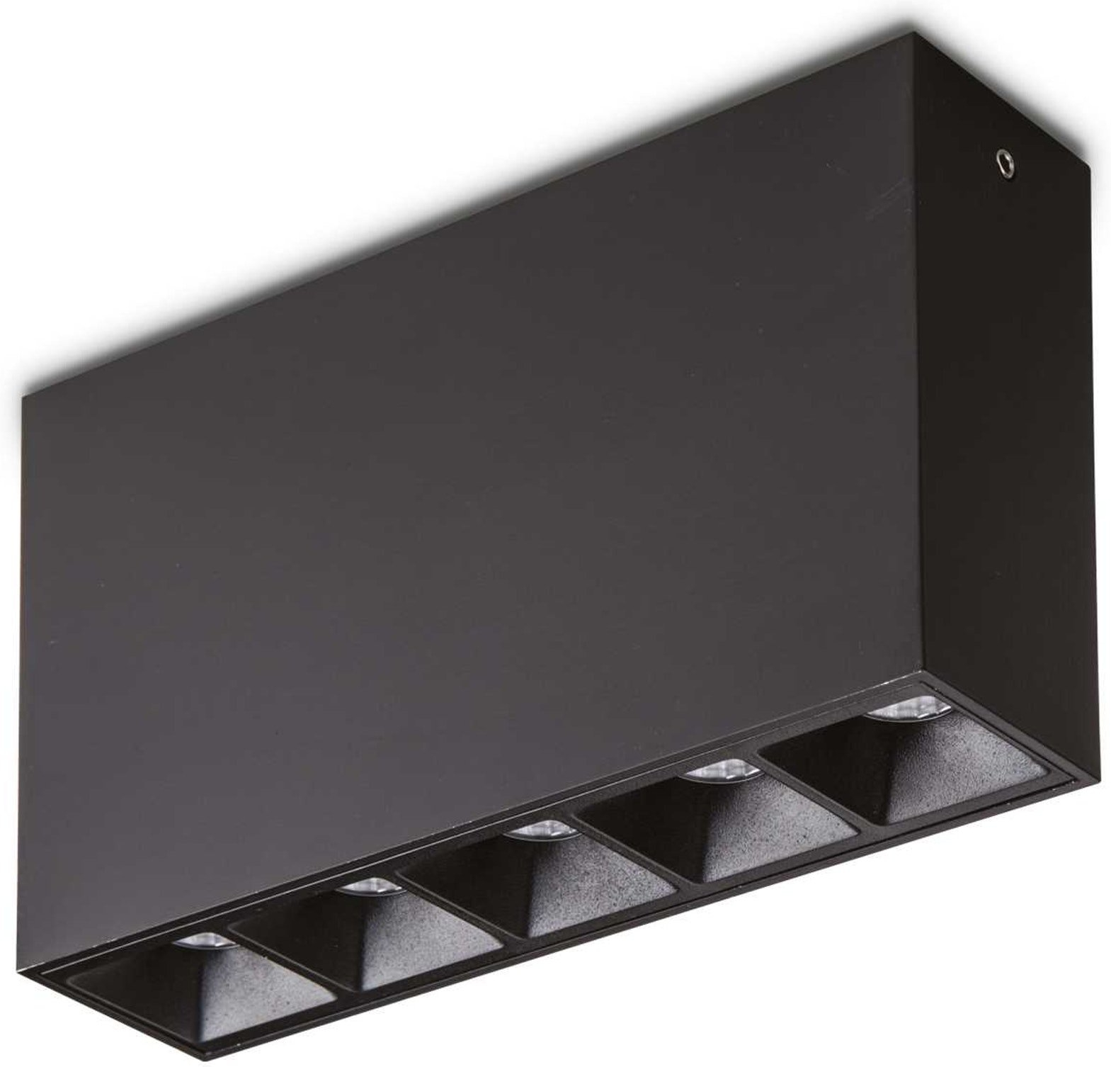 Loftlampe Ideal Lux Lika integreret LED 1100 lm 3000 K sort