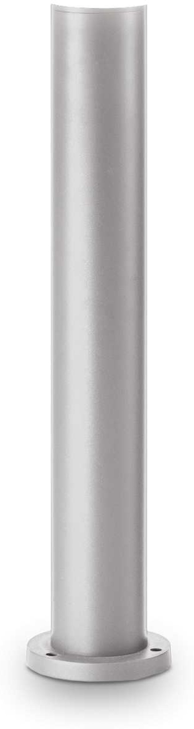 Udendørs gulvlampe Ideal Lux Clio IP44 aluminium grå Ø13,5 x 60 cm
