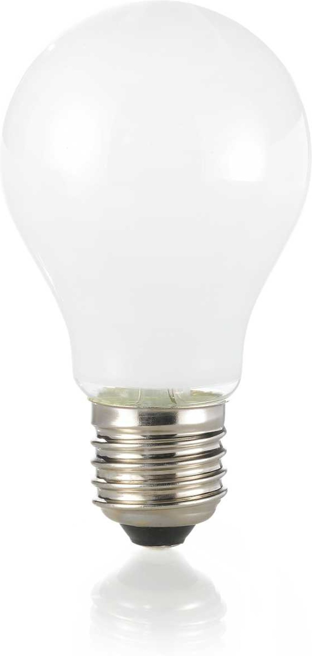 Lyspære Ideal Lux E27-serie 860 lm 3000 K 8 W dæmpbar glas hvid