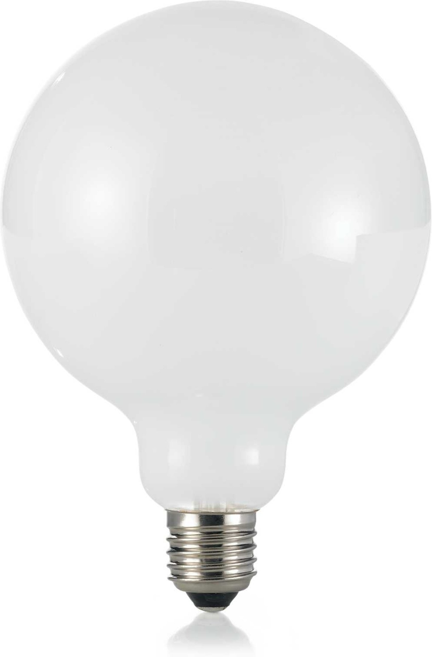 LED-pære Ideal Lux E27-serie i klart glas Ø12,5 x H17 cm 8W/1030 lm 4000K