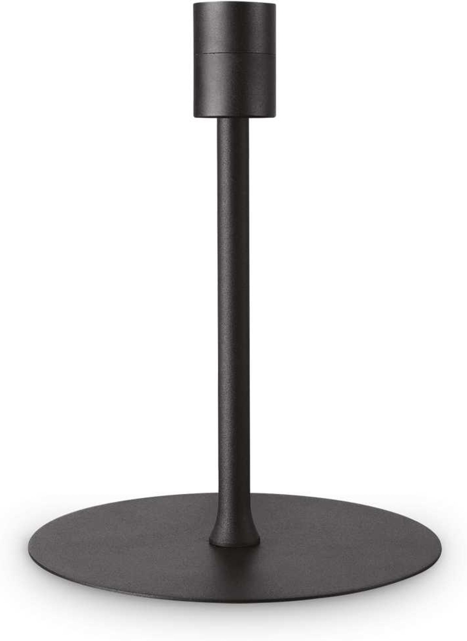 Bordlampe Ideal Lux Set Up Ø14,5 x H23,5 cm Metal/Aluminium Sort