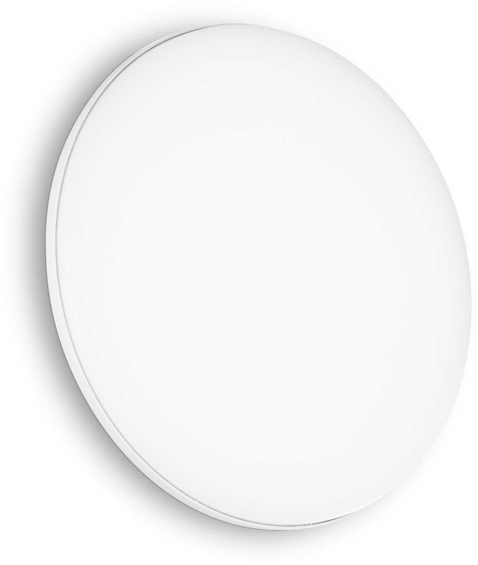 Udendørs loftlampe Ideal Lux Mib Ø30 cm integreret LED 1650 lm IP65 hvid
