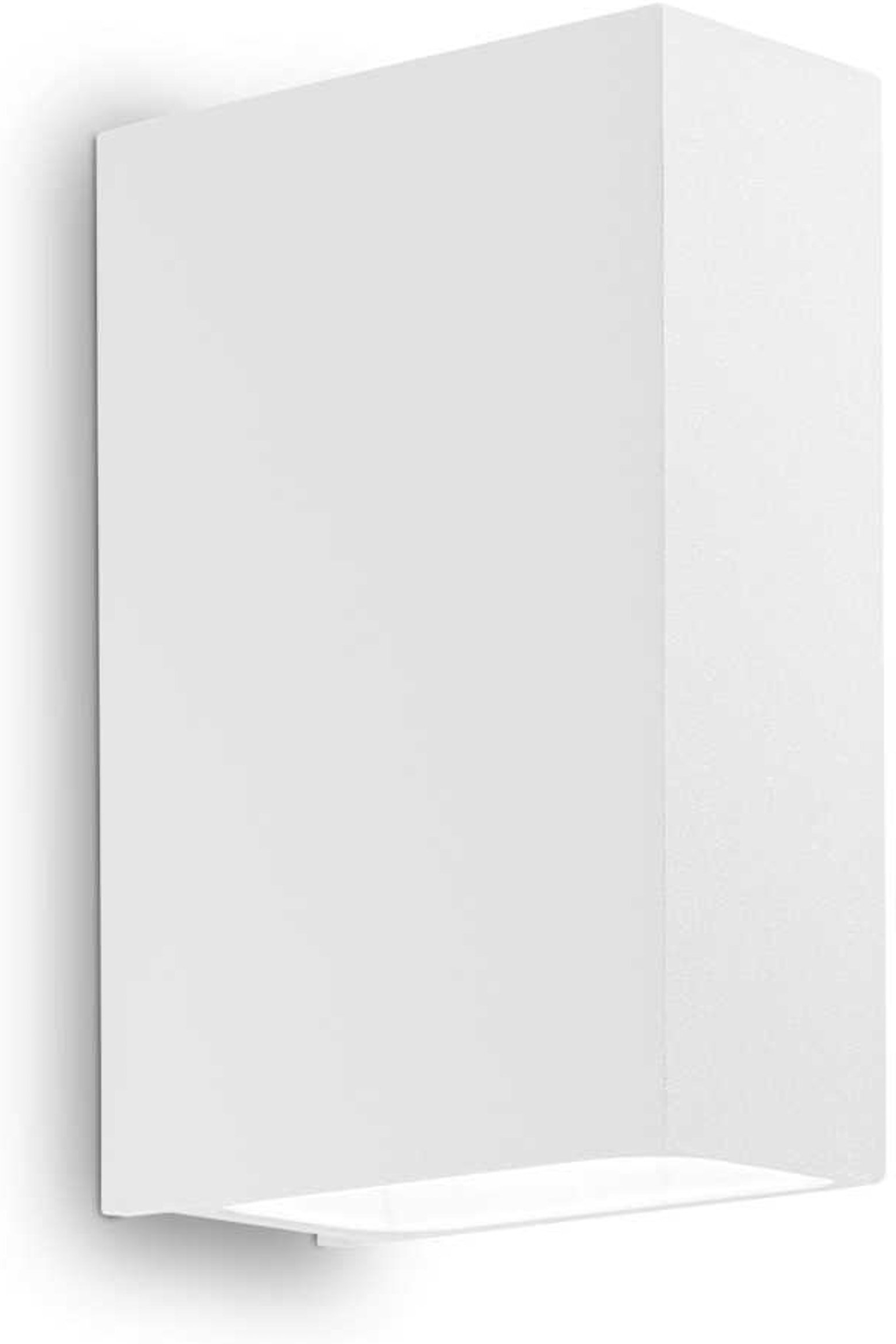 Udendørs væglampe Ideal Lux Tetris-2 hvid aluminium IP44