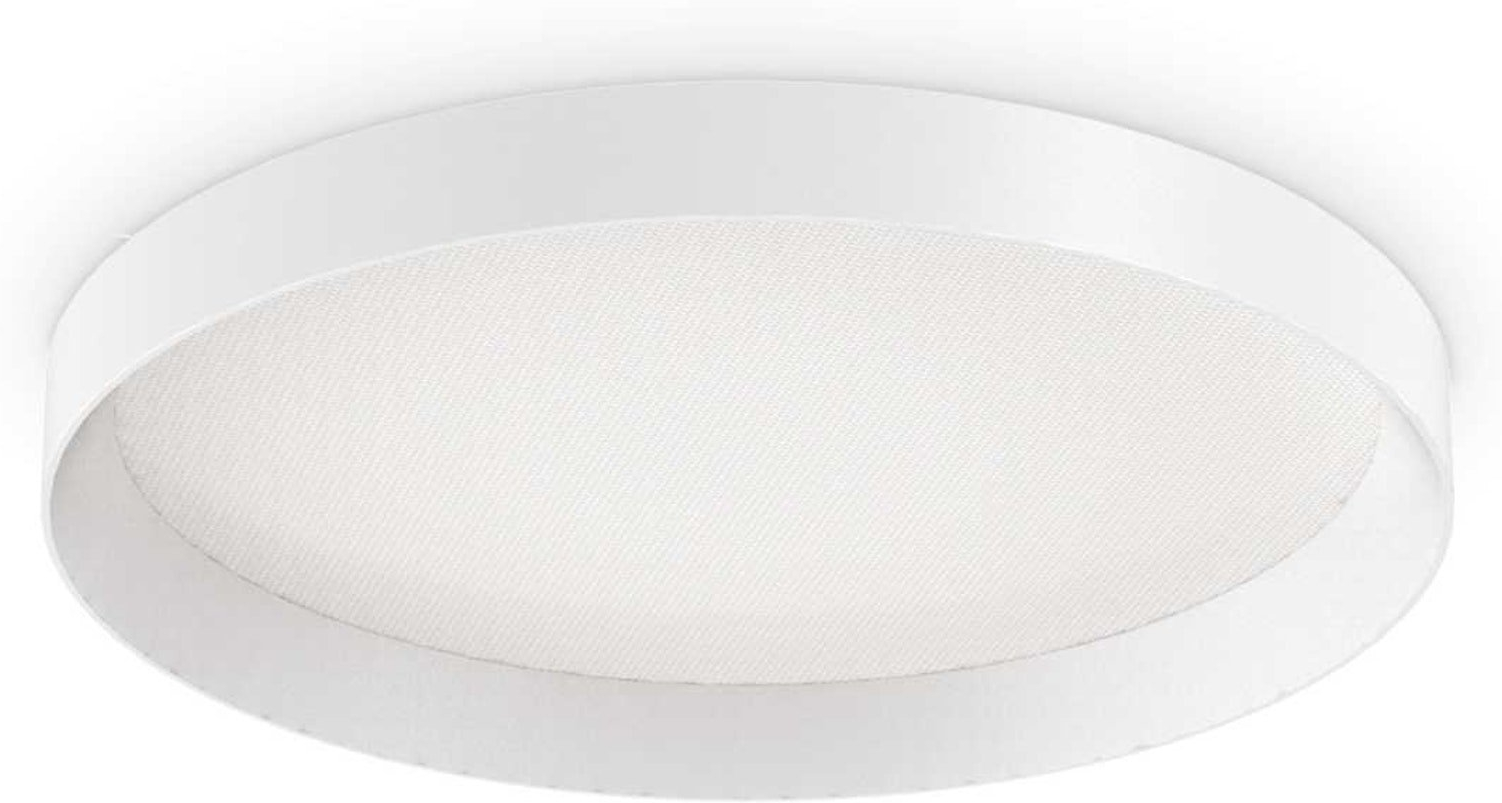 LED loftlampe Ideal Lux Fly Ø35 cm hvid 18 W 2800 lm 4000 K IP40