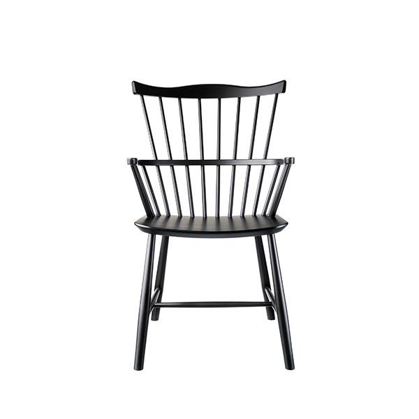 FDB Møbler - J52B spisebordsstol - Black  : Erling Christensen Møbler