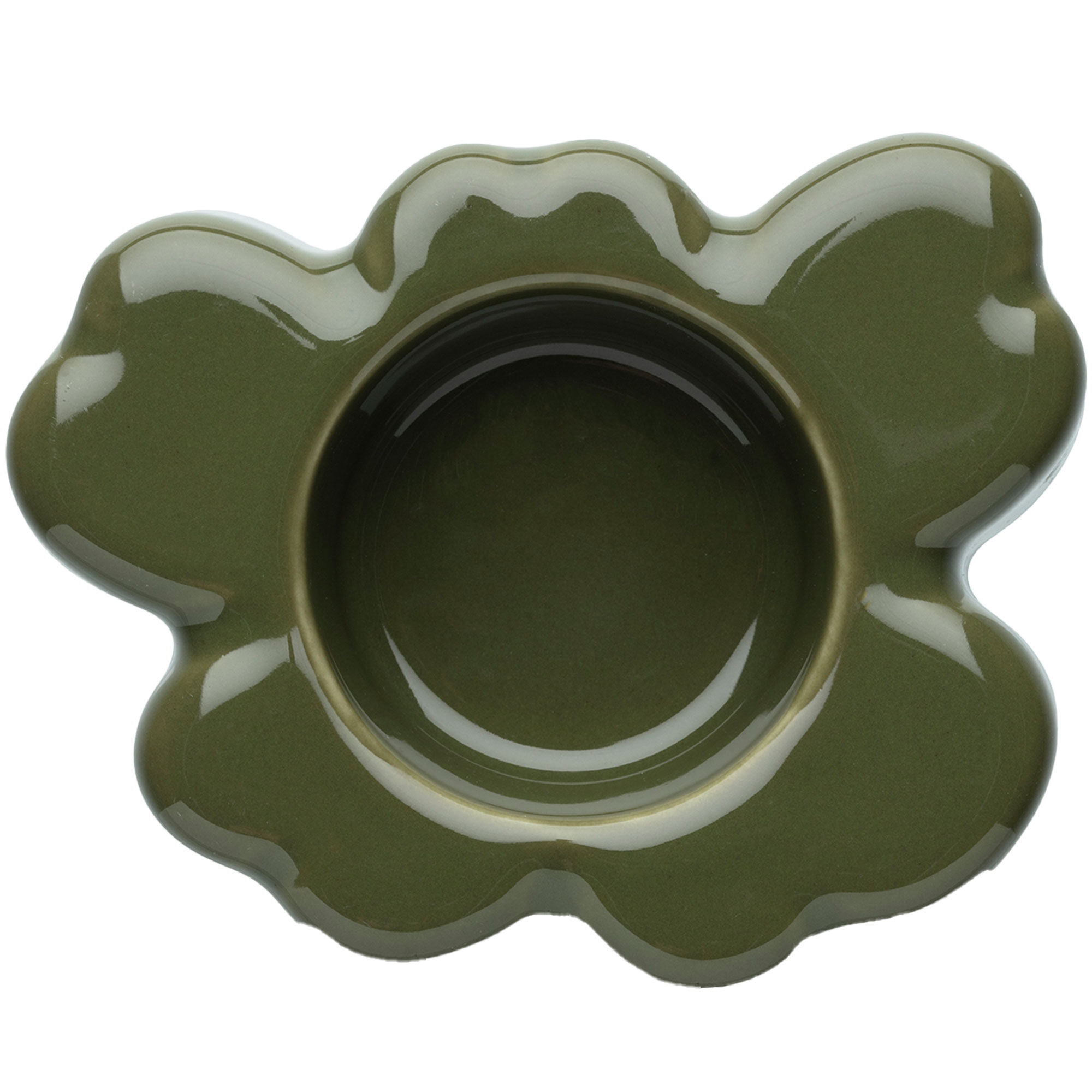 Marimekko Unikko Fyrfadsstage 10 cm, grøn