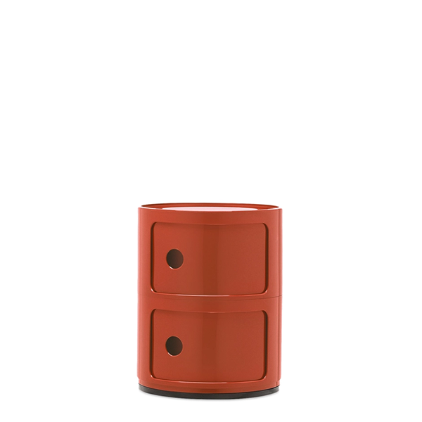 Kartell Componibili Classic - 2 rum - Orange  : Erling Christensen Møbler