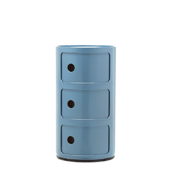 Kartell Componibili Classic - 3 rum - Sky blue  : Erling Christensen Møbler
