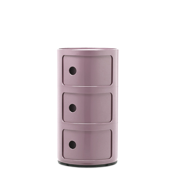 Kartell Componibili Classic - 3 rum - Mauve  : Erling Christensen Møbler