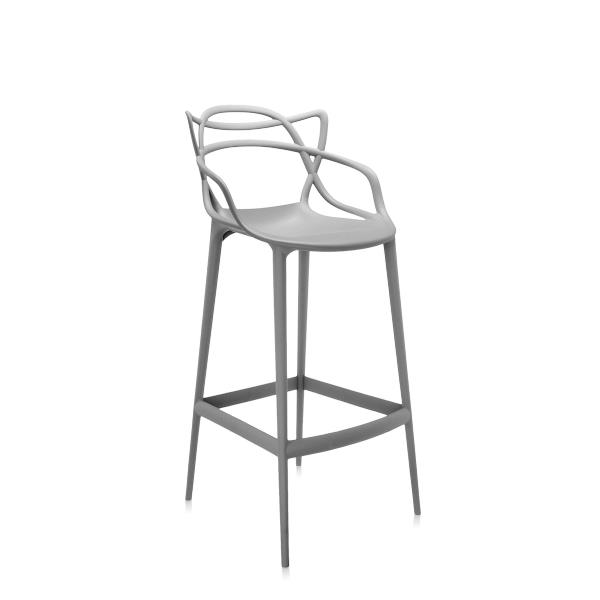 Kartell Masters Stool Barstol Grey 75cm.  : Erling Christensen Møbler