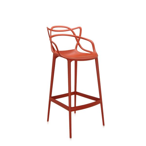 Kartell Masters Stool Barstol Rusty Orange 75cm.  : Erling Christensen Møbler
