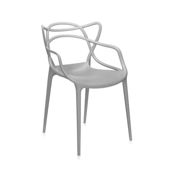 Kartell Masters spisebordsstol - Grå  : Erling Christensen Møbler