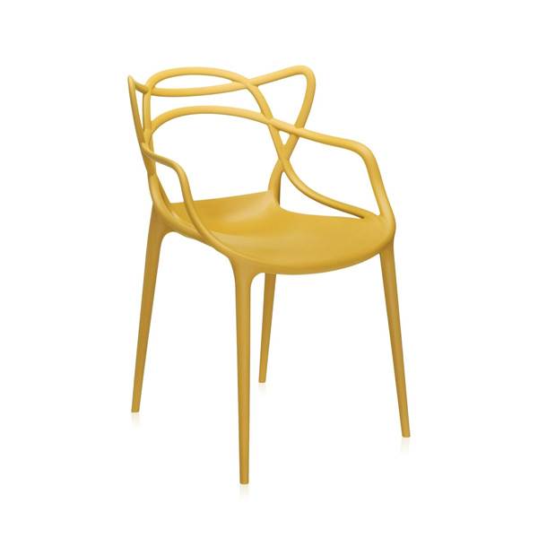 Kartell Masters spisebordsstol - Gul/Mustard  : Erling Christensen Møbler