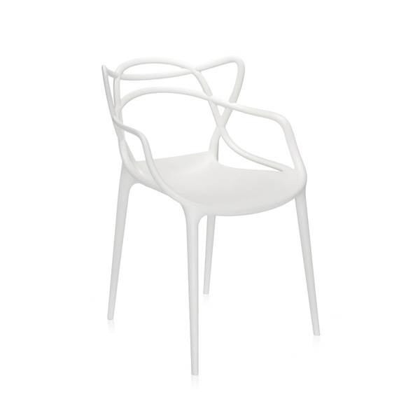 Kartell Masters spisebordsstol - Hvid  : Erling Christensen Møbler
