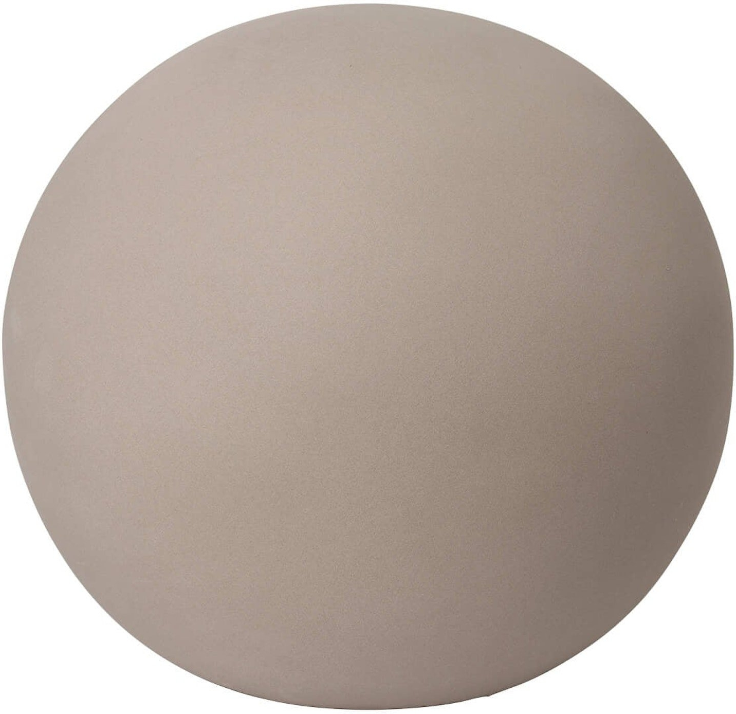 Skulptur Kristina Dam Globe terracotta Ø30 cm beige