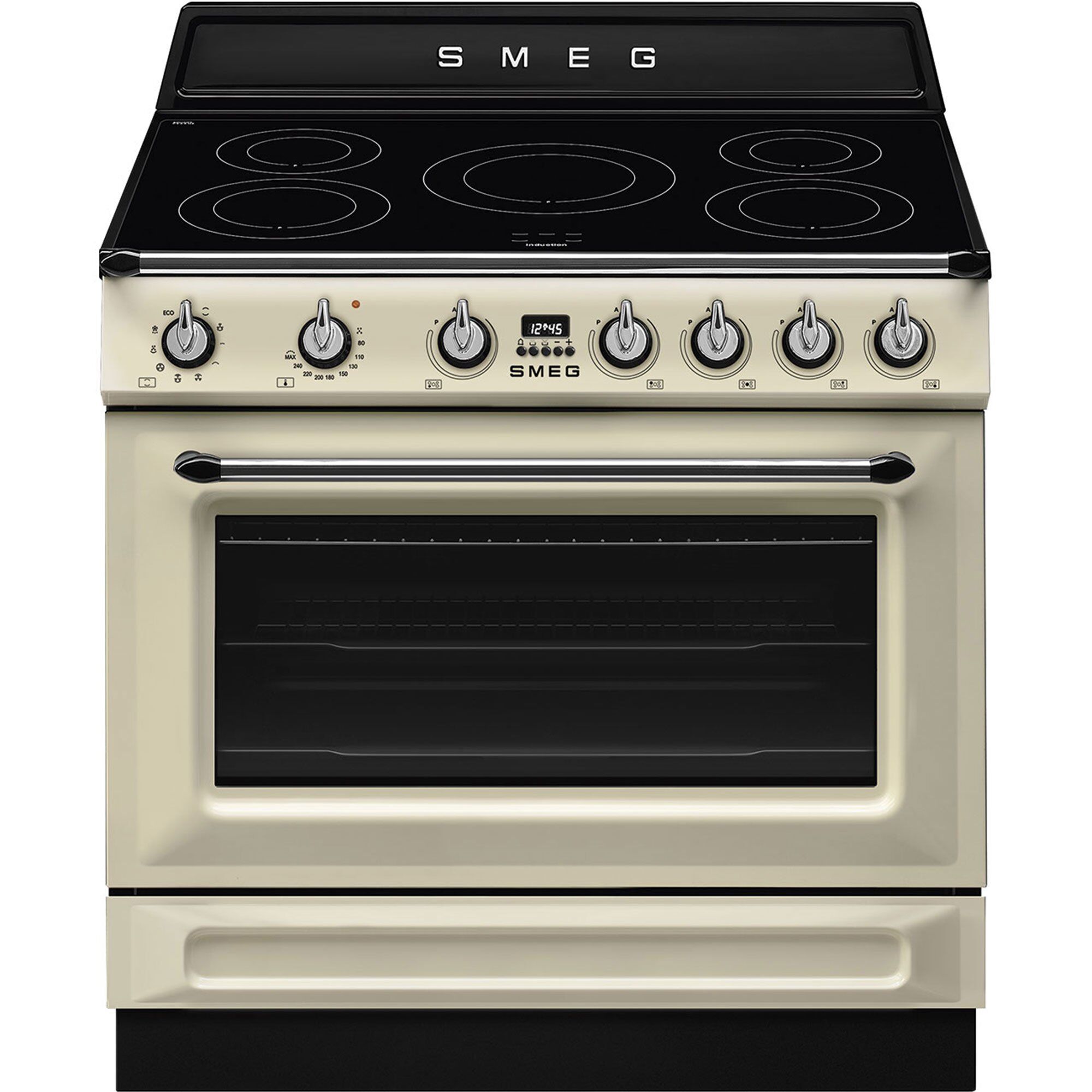 Smeg TR90IMP Victoria Induktionskomfur 90 cm, creme