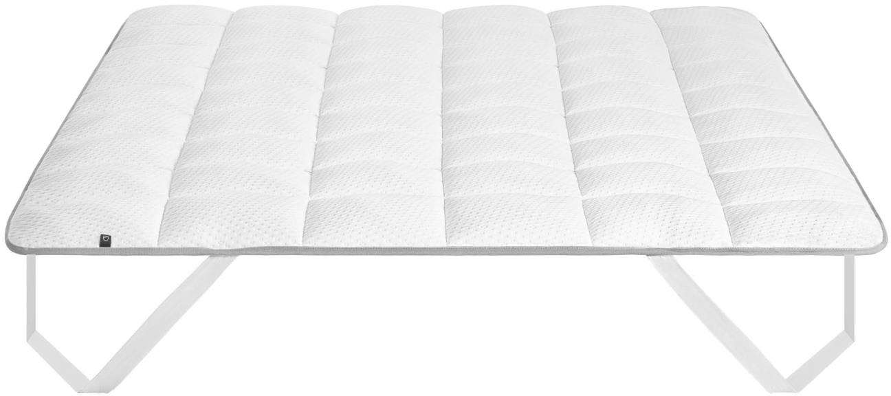 Topmadras Kave Home Freya 160x200 cm memoryskum-akrylfibre hvid antibakteriel hypoallergen