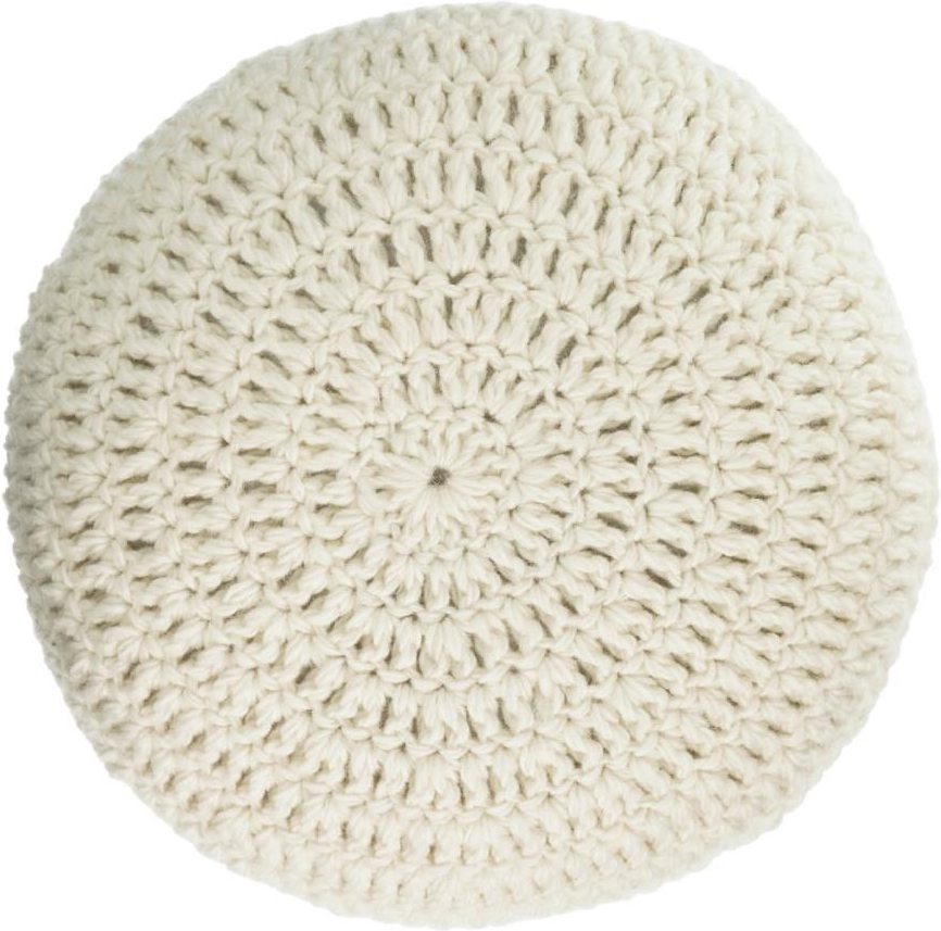 Pudebetræk 45x45 cm Kave Home Magnolia uld hvid