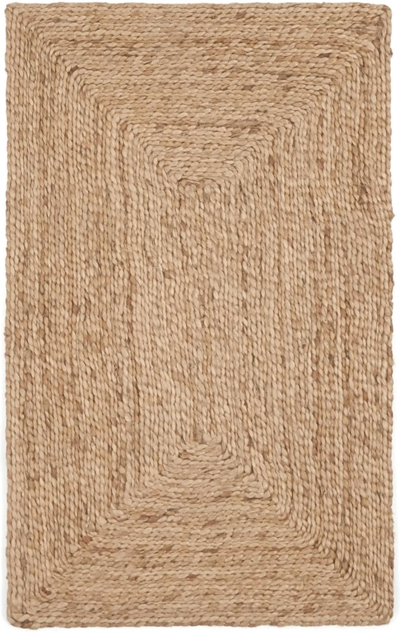 Tæppe Kave Home Doraldina jute natur 50x70 cm rustik miljøvenligt