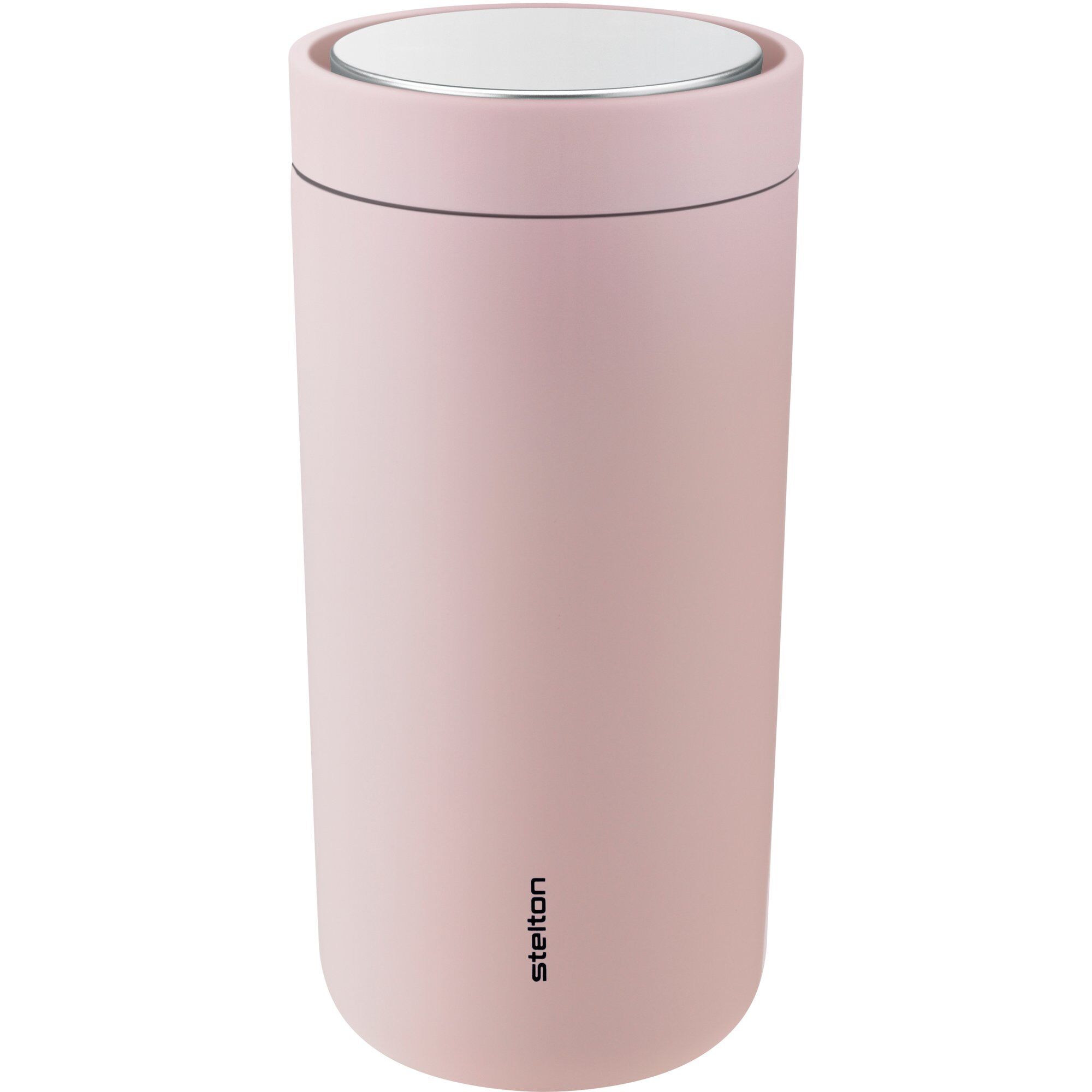 Stelton To Go Click Steel termokop 0,4 liter, soft rose