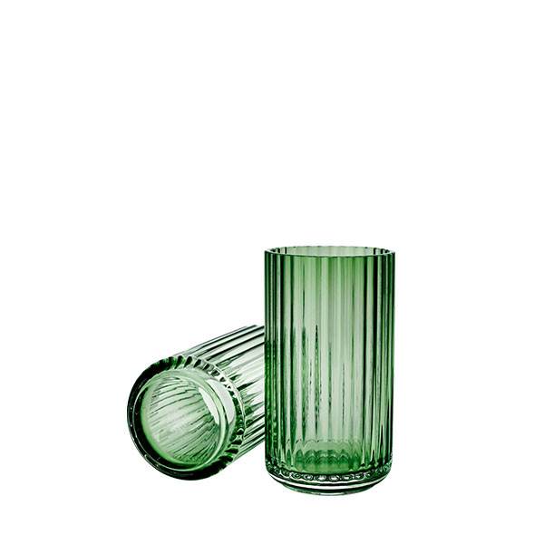 Lyngby Porcelæn Lyngby vase h20,5 cm - Copenhagen green glas : Erling Christensen Møbler  : Erling Christensen Møbler