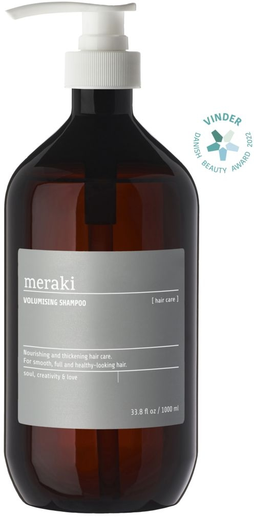 Shampoo Meraki Volumising 1L  -  Volume-shampoo til fint og tyndt hår med Provitamin B5 og ærteprotein