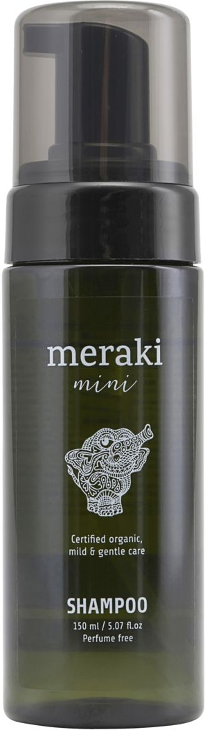 Shampoo Meraki Mini, 150 ml  -  mild, parfumefri, økologisk & allergivenlig