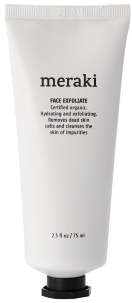Eksfolierende ansigtsmaske og peeling Meraki Facial Care Favorites  -  COSMOS økologisk & Svanemærket med rapsolie & brunalgeekstrakt