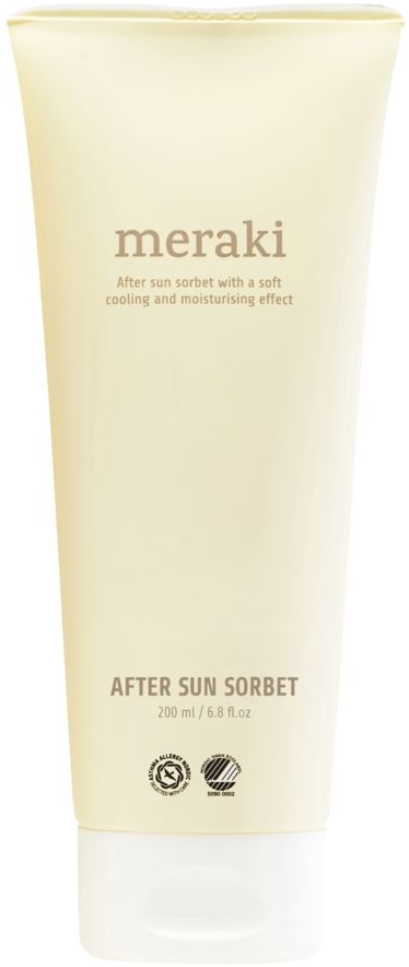 Meraki After Sun Lotion plejelotion 200 ml  -  elfenben, Asthma Allergy & Nordic Swan Ecolabel