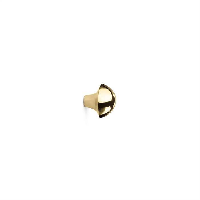 Ferm Living Mushroom hook - Brass  : Erling Christensen Møbler