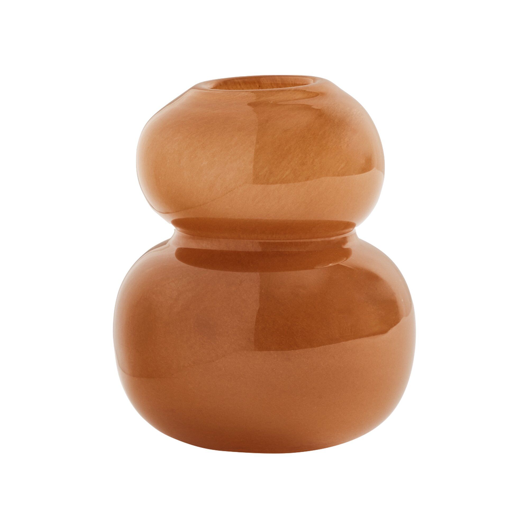 Oyoy living design Lasi vase 12,5 cm, nutmeg