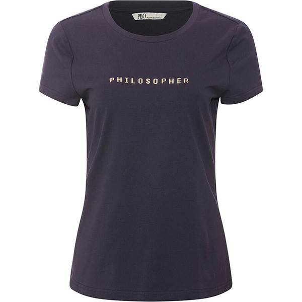 PBO Philosopher T-shirt - Midnight  : Erling Christensen Møbler