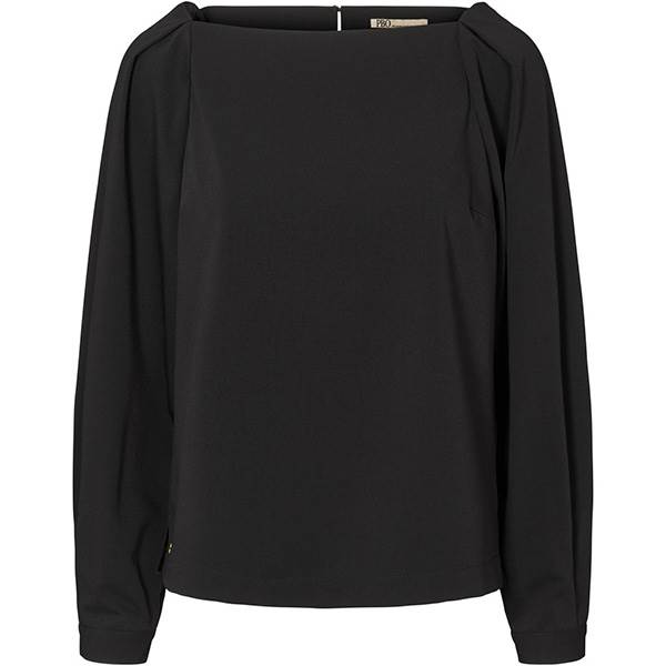 PBO Babelon blouse - Black  : Erling Christensen Møbler