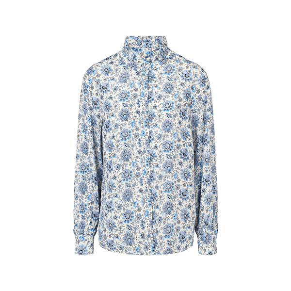 PBO Luna shirt - Blue/off white  : Erling Christensen Møbler