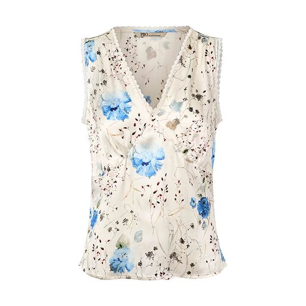 PBO Tilono silk top - Light flower  : Erling Christensen Møbler