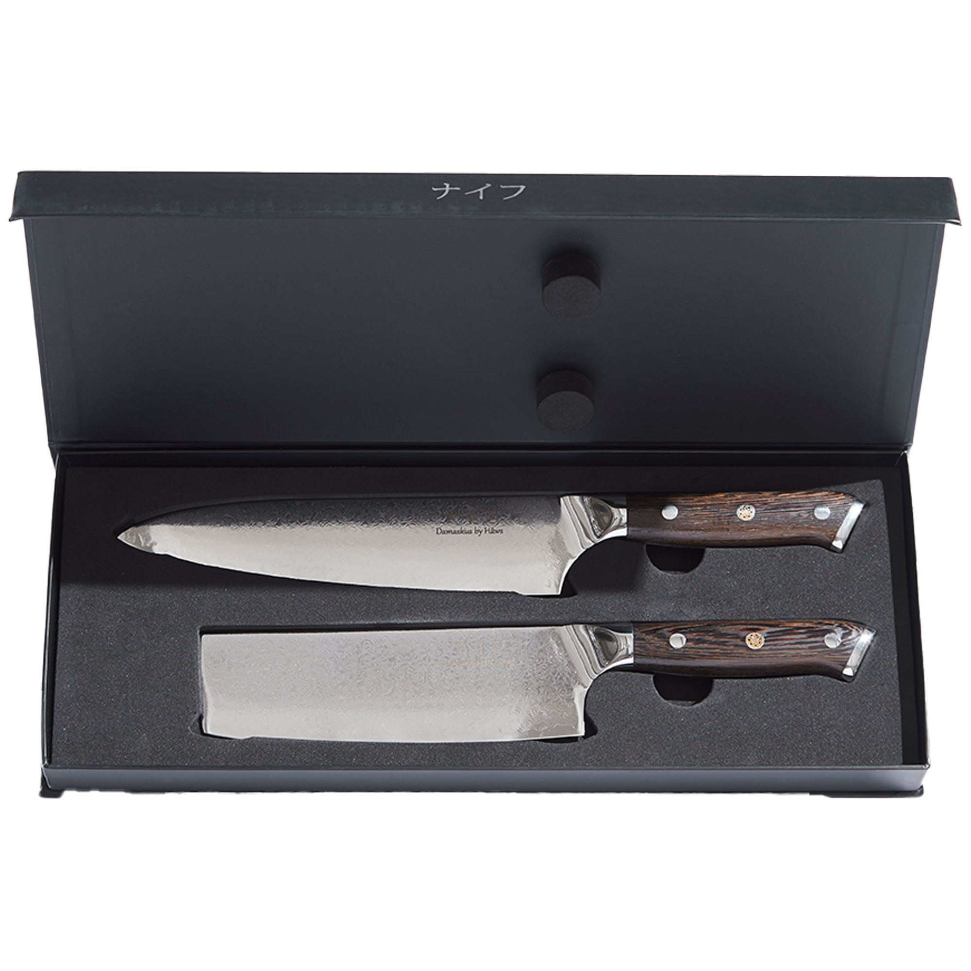 HÃ¢ws WengÃ¨ Kokkekniv 32 cm + grøntsagskniv 30 cm